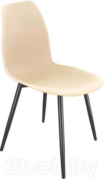 Изображение товара Стул Sheffilton SHT-ST29/S95-1 (бежевый/черный муар)