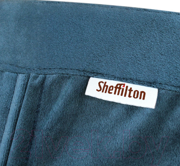 Изображение товара Стул Sheffilton SHT-ST29-С1/S95-1 (морская глубина/черный муар/золото)