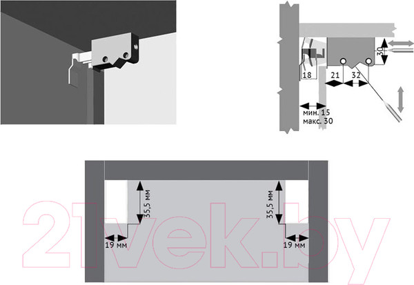 Изображение товара Навес мебельный Samet Daset (белый)