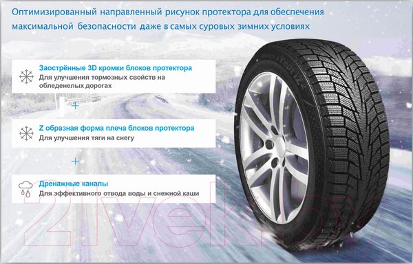Изображение товара Зимняя шина Hankook Winter i*Cept iZ2 W616 175/65R15 88T