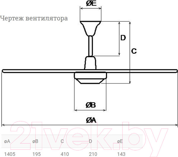 Изображение товара Вентилятор Soler&Palau HTB-150 RC / 5316999400