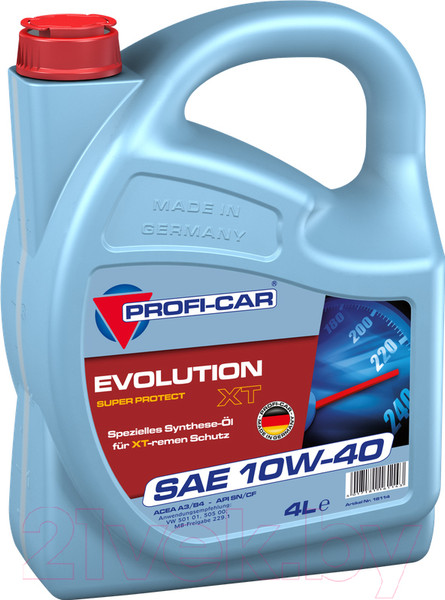 Изображение товара Моторное масло Profi-Car Evolution XT 10W40 (4л)