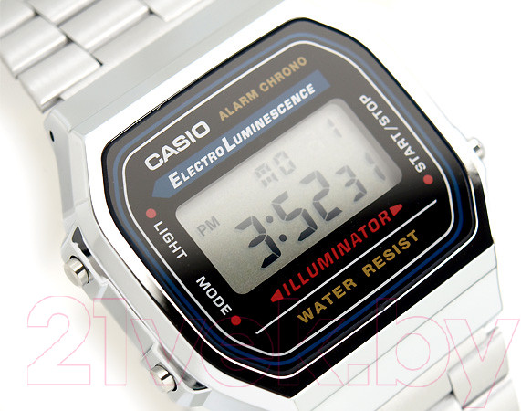 Изображение товара Часы наручные мужские Casio A-168WA-1W