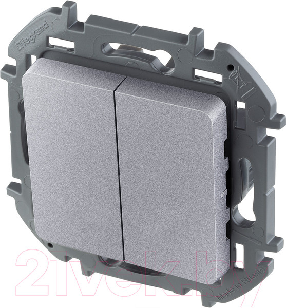 Изображение товара Выключатель Legrand Inspiria 673622 (алюминий)