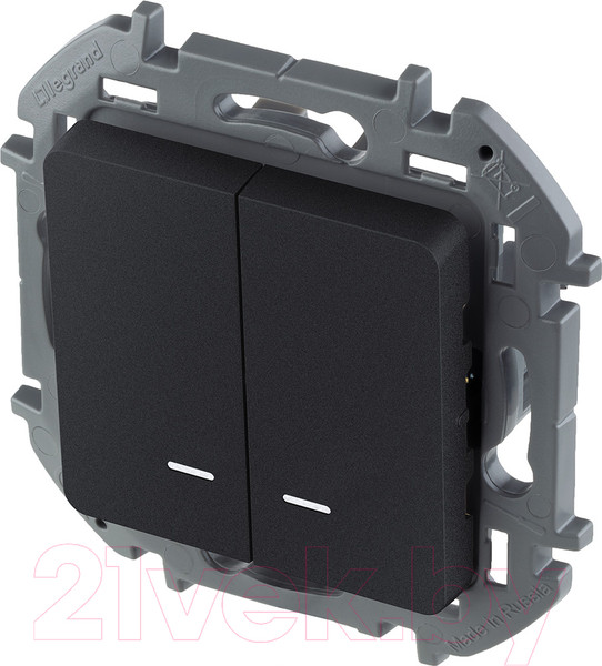 Изображение товара Выключатель Legrand Inspiria 673633 (антрацит)