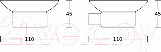 Изображение товара Мыльница Gross Aqua Space GA18239MB