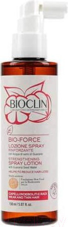 Изображение товара Спрей для волос Bioclin Bio-Force Укрепляющий Для ослабленных и тонких волос Гуарана (150мл)
