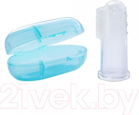 Изображение товара Зубная щетка для новорожденных Пома Массажная силиконовая /  4617