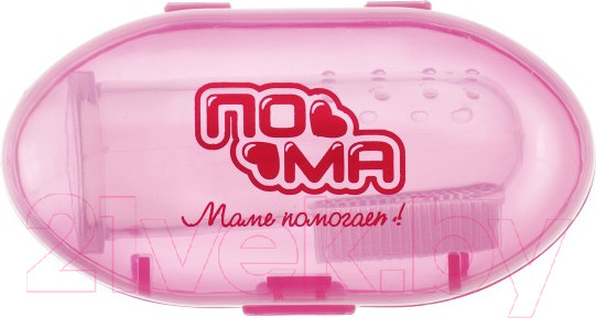 Изображение товара Зубная щетка для новорожденных Пома Массажная силиконовая /  4617