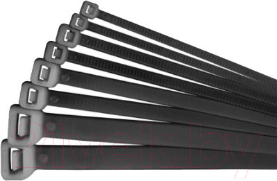 Изображение товара Стяжка для кабеля Navigator 71343 (100шт, черный)