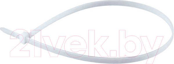 Изображение товара Стяжка для кабеля Navigator 71055 (100шт, белый)