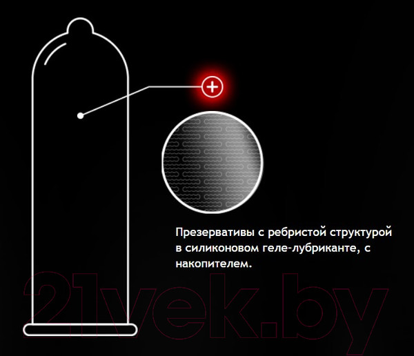 Изображение товара Презервативы One Touch Ribbed (12шт)