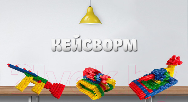Изображение товара Конструктор Тимошка Кейсворм / 89 (250эл)