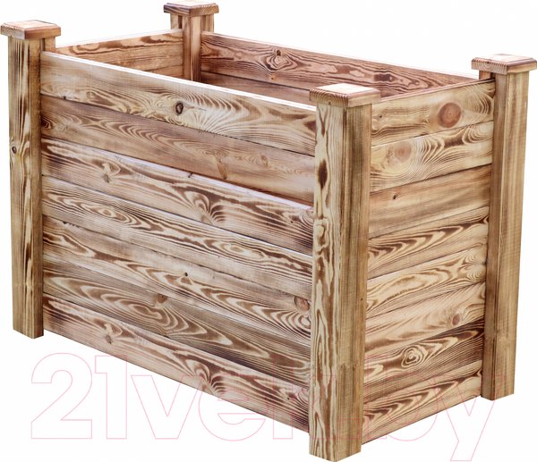 Изображение товара Грядка модульная КомфортПром Приподнятая H77x110x62см / 10014227