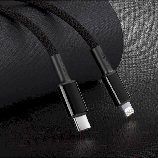 Изображение товара Кабель Baseus Lightning - USB Type-C / CATLGD-01 (1м, черный)