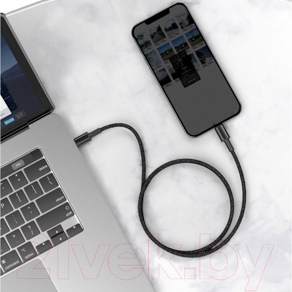 Изображение товара Кабель Baseus Lightning - USB Type-C / CATLGD-01 (1м, черный)