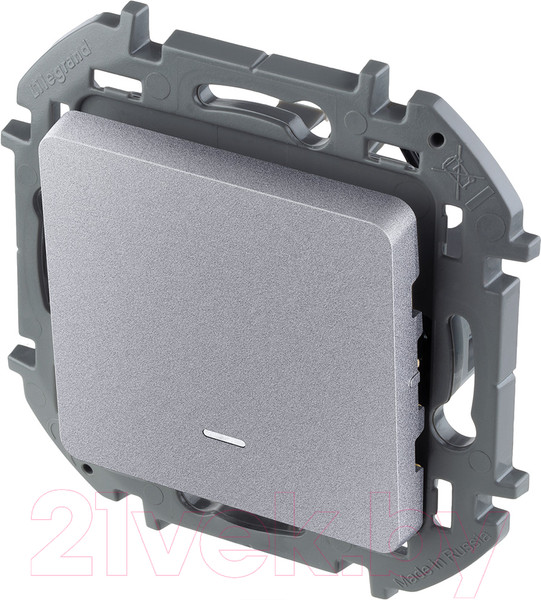 Изображение товара Выключатель Legrand Inspiria 673662 (алюминий)