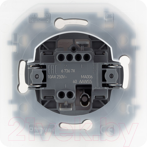 Изображение товара Выключатель Legrand Inspiria 673670 (белый)