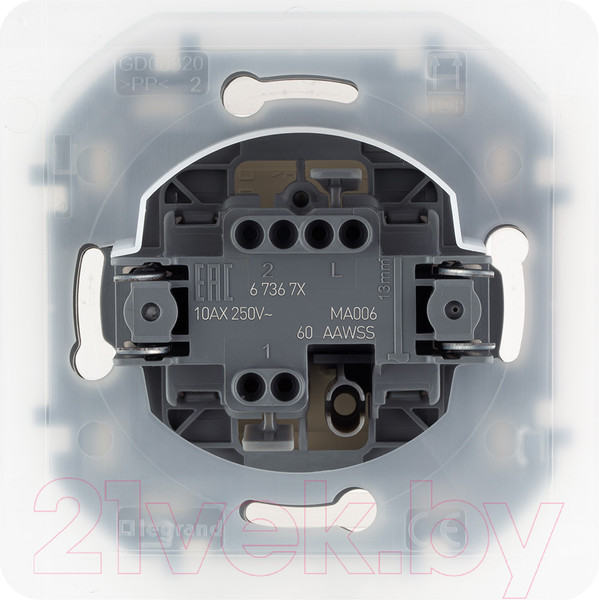 Изображение товара Выключатель Legrand Inspiria 673671 (слоновая кость)