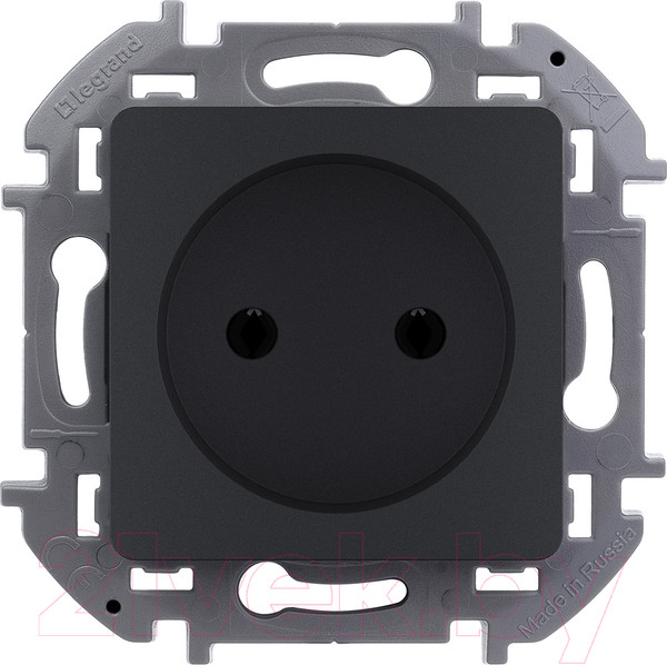 Розетка Legrand Inspiria 673713 (антрацит)