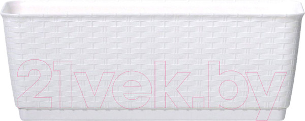 Изображение товара Кашпо Prosperplast Ratolla PW 400 DRL400PW-S449 (белый)