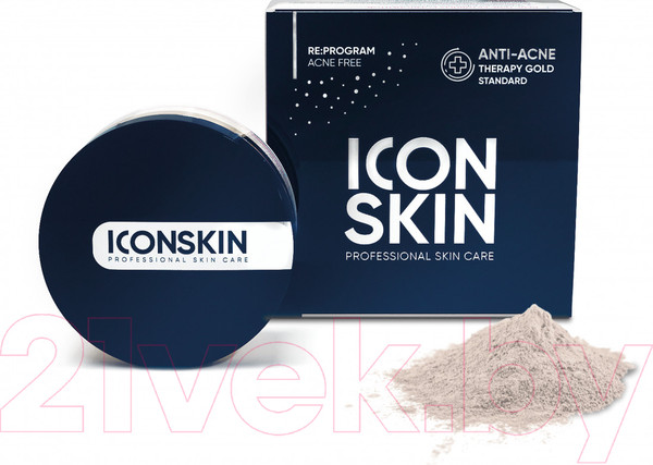 Изображение товара Пудра рассыпчатая Icon Skin Re:Program Sebum Lock Минерально-растительная себостатическая (10г)