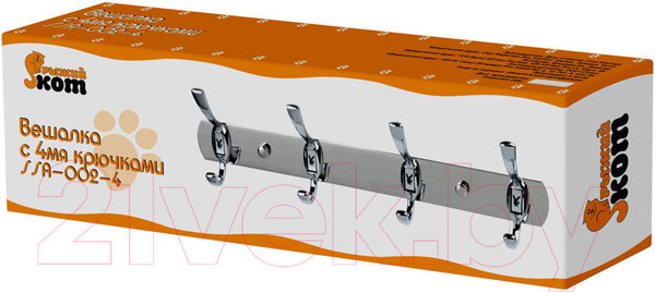 Изображение товара Крючок для ванной Рыжий кот SSA-002-4 / 310791