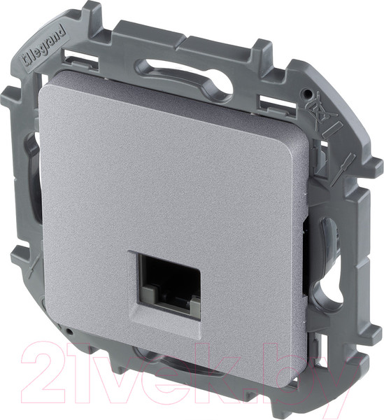 Изображение товара Розетка Legrand Inspiria 673832 (алюминий)