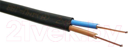 Изображение товара Кабель силовой Поиск-1 ВВГ-Пнг(A)-LS 2x1.5 Ч / 1210299423209 (100м)
