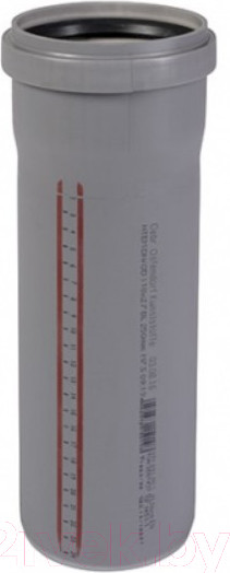 Изображение товара Труба внутренней канализации Ostendorf Optima 90x2.2x1000 / 114040