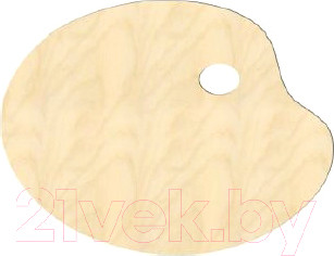 Изображение товара Палитра для красок ПАЛИТРА П002