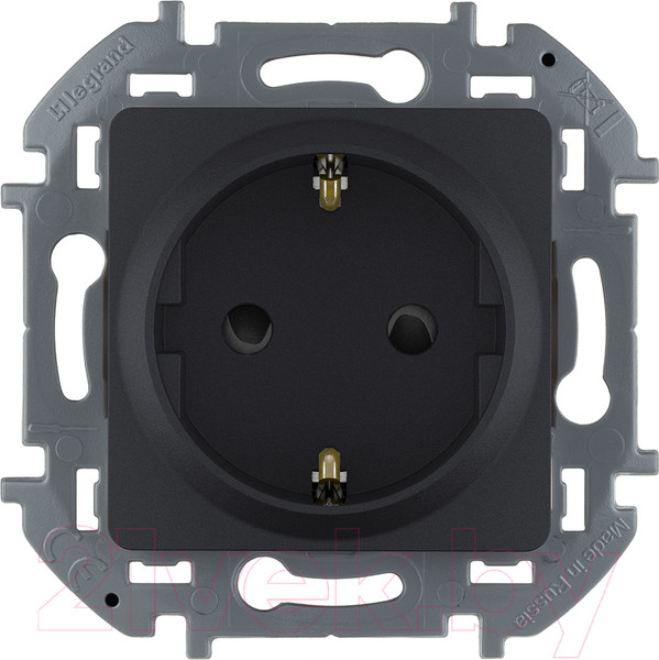 Изображение товара Розетка Legrand Inspiria 673733 (антрацит)