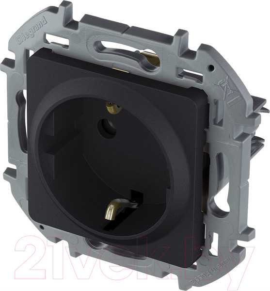 Изображение товара Розетка Legrand Inspiria 673733 (антрацит)