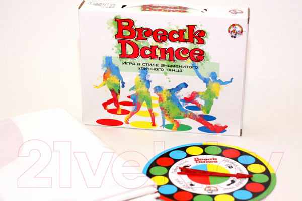 Изображение товара Танцевальный коврик Десятое королевство Break Dance / 04114