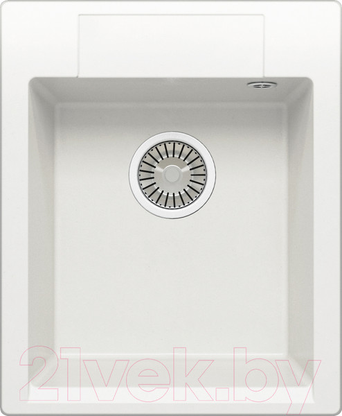 Изображение товара Мойка кухонная Polygran Argo-420 (белый хлопок)