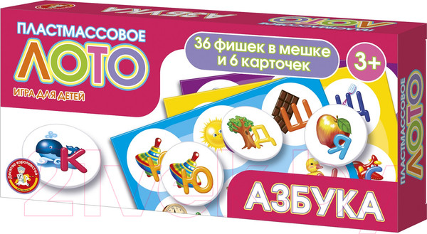 Изображение товара Лото Десятое королевство Азбука / 04504