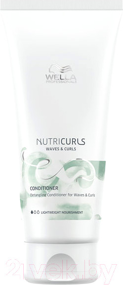 Изображение товара Бальзам для волос Wella Professionals Nutricurls для вьющихся кудрявых волос (200мл)