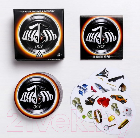 Изображение товара Настольная игра Лас Играс Дуббль 007 / 3894995