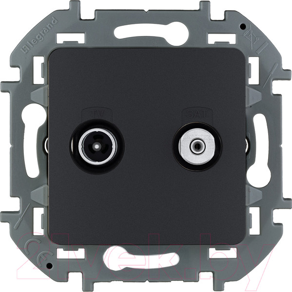 Изображение товара Розетка Legrand Inspiria 673883 (антрацит)