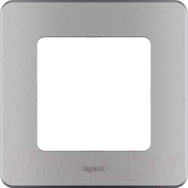 Изображение товара Рамка для выключателей и розеток Legrand Inspiria 673932 (алюминий)