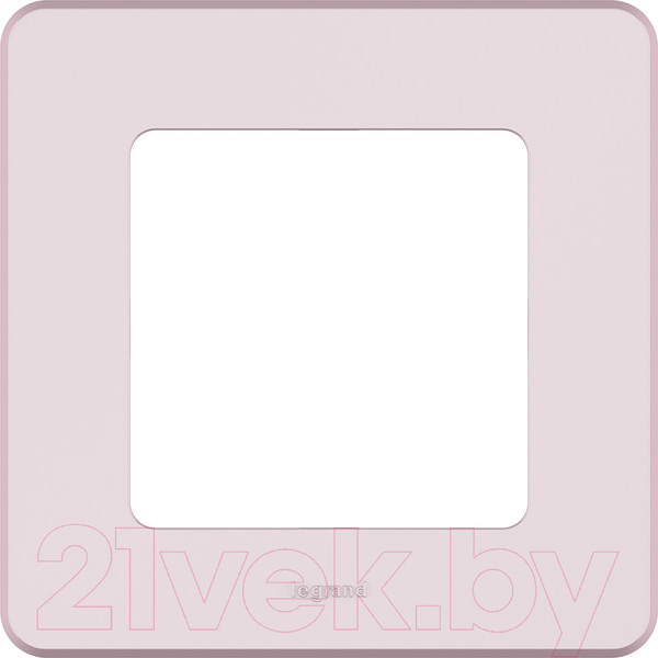 Изображение товара Рамка для выключателей и розеток Legrand Inspiria 673934 (розовый)