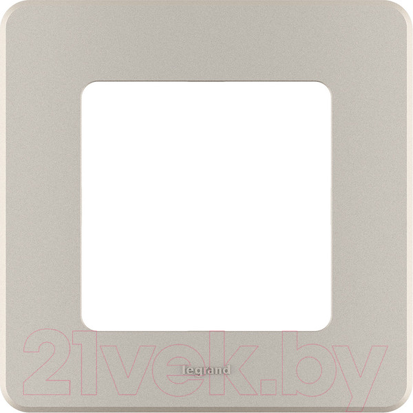 Изображение товара Рамка для выключателей и розеток Legrand Inspiria 673938 (шампань)