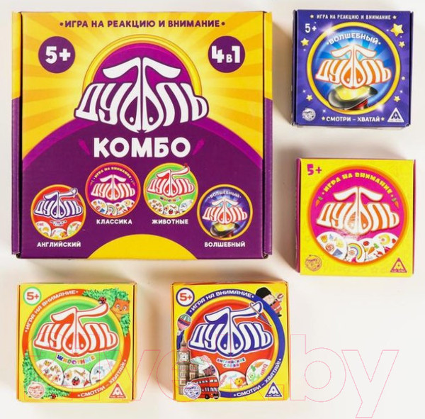 Изображение товара Настольная игра Лас Играс Дуббль. Комбо / 4163984
