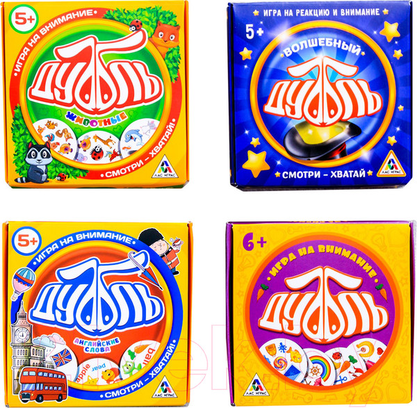 Изображение товара Настольная игра Лас Играс Дуббль. Комбо / 4163984