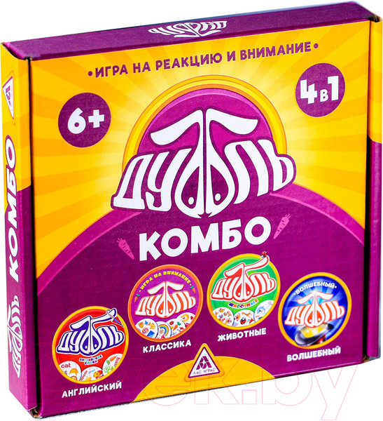 Изображение товара Настольная игра Лас Играс Дуббль. Комбо / 4163984