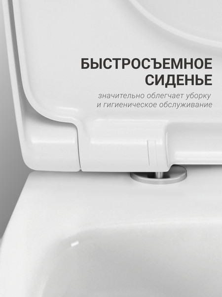 Изображение товара Унитаз подвесной с инсталляцией Santek Нео 1.WH30.2.463