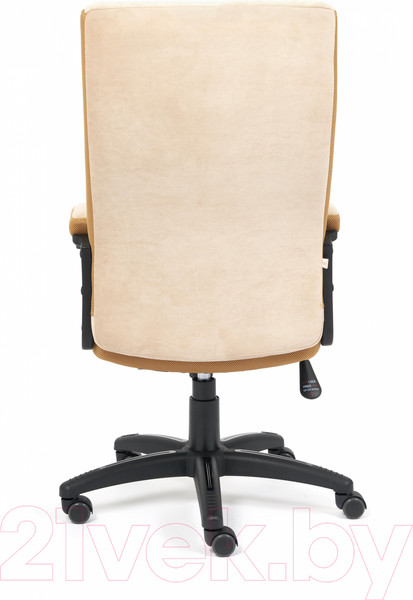Изображение товара Кресло офисное Tetchair Trendy флок/ткань (бежевый/бронзовый)