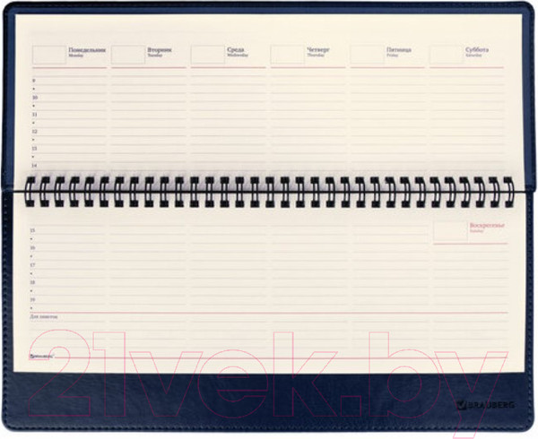 Изображение товара Планинг Brauberg Imperial / 111694 (синий)