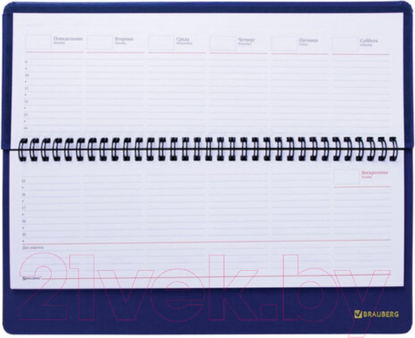 Изображение товара Планинг Brauberg Select / 111698 (синий)