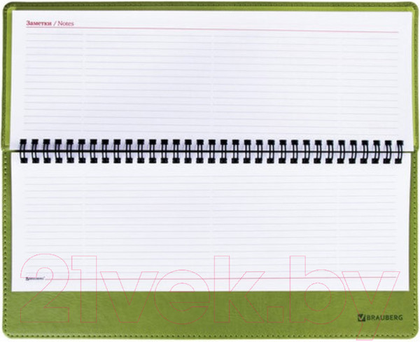 Изображение товара Планинг Brauberg Rainbow / 111702 (зеленый)